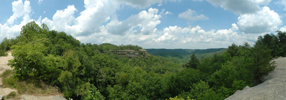 Natural Bridge Panoramic